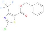 Benzyl 2-chloro-4-(trifluoromethyl)thiazole-5-carboxylate