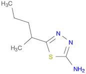 5-(1-methylbutyl)-1,3,4-thiadiazol-2-amine