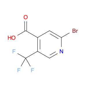 2-Bromo-5-(trifluoromethyl)isonicotinic acid