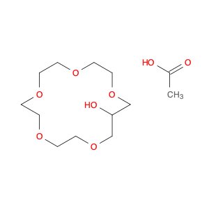 1,4,7,10,13-Pentaoxacyclohexadecan-15-ol, acetate