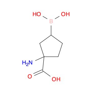 Cyclopentanecarboxylic acid, 1-amino-3-borono-