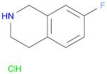 7-Fluoro-1,2,3,4-tetrahydroisoquinoline hydrochloride