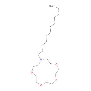1,4,7,10-Tetraoxa-13-azacyclopentadecane,13-dodecyl-