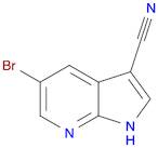 5-Bromo-1H-pyrrolo[2,3-b]pyridine-3-carbonitrile