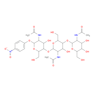 4-Nitrophenyl β-D-N,N',N''-triacetylchitotriose