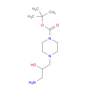 tert-Butyl 4-(3-amino-2-hydroxypropyl)piperazine-1-carboxylate