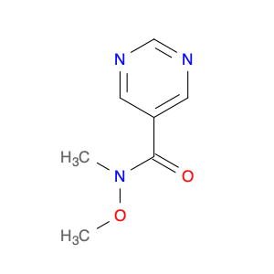 N-Methoxy-N-methylpyrimidine-5-carboxamide