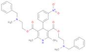 3,5-Pyridinedicarboxylicacid, 1,4-dihydro-2,6-dimethyl-4-(3-nitrophenyl)-,3,5-bis[2-[methyl(phenyl…