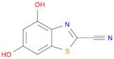 4,6-Dihydroxybenzo[d]thiazole-2-carbonitrile