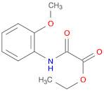 Acetic acid, [(2-methoxyphenyl)amino]oxo-, ethyl ester