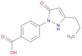 4-(5-OXO-3-PROPYL-2,5-DIHYDRO-1H-PYRAZOL-1-YL)BENZOIC ACID