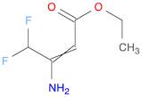 2-Butenoic acid, 3-amino-4,4-difluoro-, ethyl ester