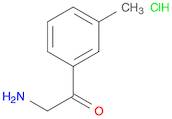 2-Amino-1-(m-tolyl)ethanone hydrochloride