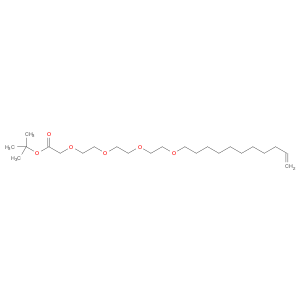 3,6,9,12-Tetraoxatricos-22-enoic acid, 1,1-dimethylethyl ester