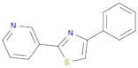 4-Phenyl-2-(pyridin-3-yl)thiazole