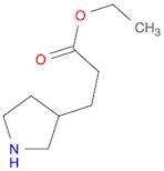 ETHYL 3-(PYRROLIDIN-3-YL)PROPANOATE