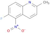 Quinoline, 6-fluoro-2-methyl-5-nitro-