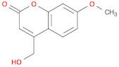 2H-1-Benzopyran-2-one, 4-(hydroxymethyl)-7-methoxy-