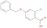 Benzoic acid, 2-chloro-4-(phenylmethoxy)-