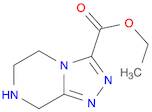 Ethyl 5,6,7,8-tetrahydro-[1,2,4]triazolo[4,3-a]pyrazine-3-carboxylate