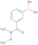 3-(N,O-Dimethylhydroxylaminocarbonyl)phenylboronic acid