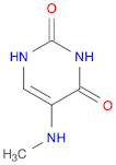 2,4(1H,3H)-Pyrimidinedione,5-(methylamino)-