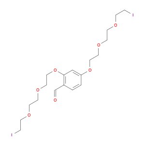 Benzaldehyde, 2,4-bis[2-[2-(2-iodoethoxy)ethoxy]ethoxy]-