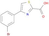 4-(3-Bromophenyl)thiazole-2-carboxylic acid