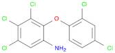 3,4,5-Trichloro-2-(2,4-dichlorophenoxy)aniline