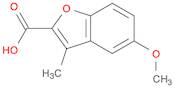 5-METHOXY-3-METHYL-BENZOFURAN-2-CARBOXYLIC ACID