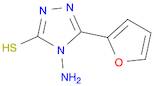 4-AMINO-5-(2-FURYL)-4H-1,2,4-TRIAZOLE-3-THIOL