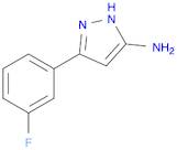 5-(3-Fluorophenyl)-1H-pyrazol-3-amine