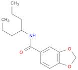 1,3-Benzodioxole-5-carboxamide,N-(1-propylbutyl)-