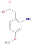 2-(2-Amino-4-methoxyphenyl)acetic acid