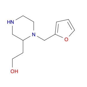 2-(1-(Furan-2-ylmethyl)piperazin-2-yl)ethanol