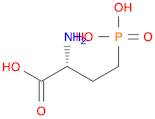 Butanoic acid, 2-amino-4-phosphono-, (2R)-