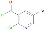 3-Pyridinecarbonylchloride, 5-bromo-2-chloro-