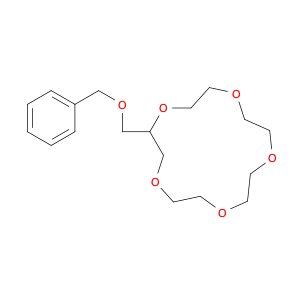 1,4,7,10,13-Pentaoxacyclopentadecane, 2-[(phenylmethoxy)methyl]-