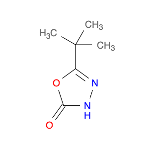 1,3,4-Oxadiazol-2(3H)-one,5-(1,1-dimethylethyl)-