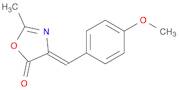 (Z)-4-(4-Methoxybenzylidene)-2-methyloxazol-5(4H)-one