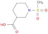 1-(methylsulfonyl)piperidine-3-carboxylic acid