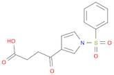 4-OXO-4-[1-(PHENYLSULFONYL)-1H-PYRROL-3-YL]BUTANOIC ACID