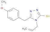 4-Allyl-5-(4-methoxy-benzyl)-4H-[1,2,4]triazole-3-thiol