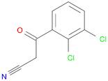 2,3-Dichlorobenzoylacetonitrile