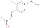 3-(2-Fluoro-4-methoxyphenyl)acrylic acid