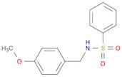 Benzenesulfonamide, N-[(4-methoxyphenyl)methyl]-