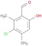 3-Chloro-6-hydroxy-2,4-dimethylbenzaldehyde