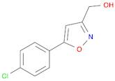 (5-(4-CHLOROPHENYL)ISOXAZOL-3-YL)METHANOL