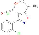 3-(2,6-Dichlorophenyl)-5-isopropylisoxazole-4-carboxylic acid