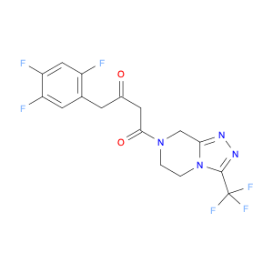 (2Z)-4-Oxo-4-[3-(trifluoromethyl)-5,6-dihydro-[1,2,4]triazolo[4,3-a]pyrazine-7(8H)-yl]-1-(2,4,5-tr…